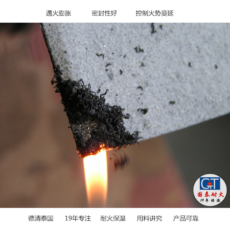 Fluffy Seal Paper Blocked Smoke Flame Retardant Soundproofing Anticollision Doors And Windows Lamps Fluffy Fire fiber cushion Fire Spread