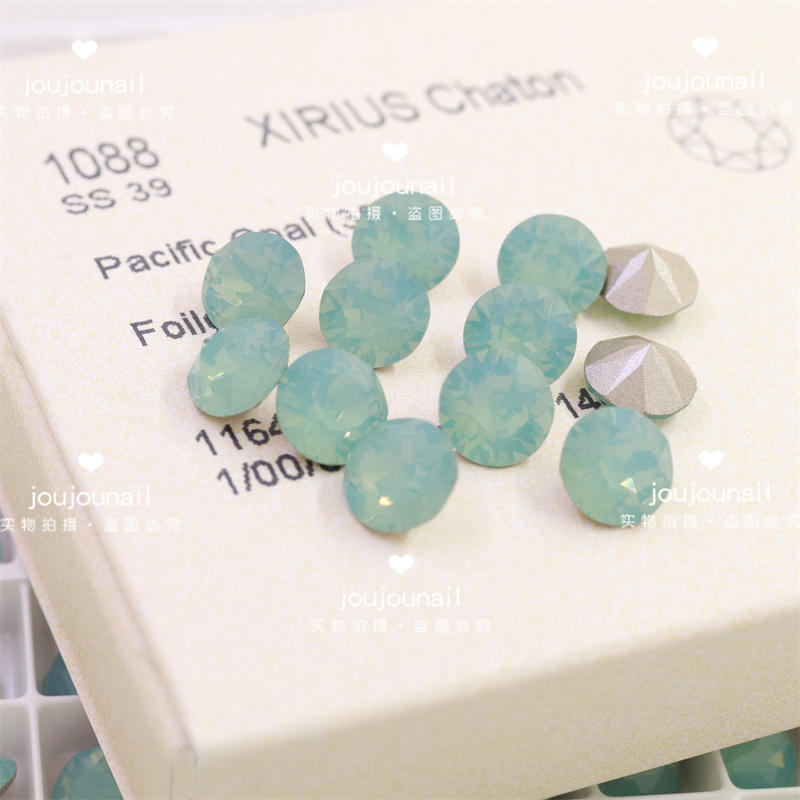 Joujounail Nail Art Rhinestones【Schwarzkopf】390 Green Protein 1088 Shan Babyzi Handmade Beads