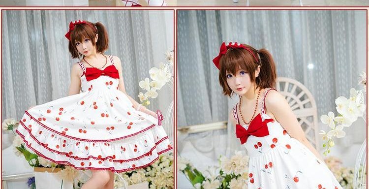 Giang Nam gia đình phép lạ ấm áp COS quần áo anh đào thanh niên Lolita ăn mặc hàng ngày cosplay trang phục nữ cosplay luffy
