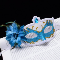 Makeup fake face dance Sexy Half Face Makeup Woman Half Face Hood Princess Venetian Party Stage Performance Mask