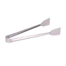  Stainless steel thickened food clip Bread clip Barbecue clip Baking tool Barbecue shovel Multi-function food clip