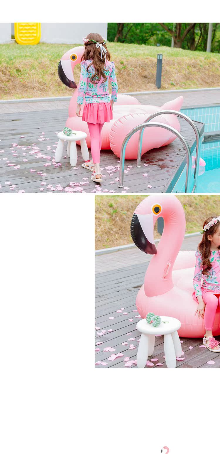 Mới Hàn Quốc nhập khẩu bộ đồ bơi bé gái UV thật dễ thương - Bộ đồ bơi của Kid đồ bơi cho be trai