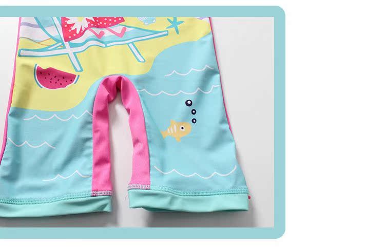 Đồ bơi cho trẻ em Mới Baby Baby Cartoon Set Xiêm dài tay Pig Piggy Big Child - Bộ đồ bơi của Kid đồ bơi nàng tiên cá cho bé