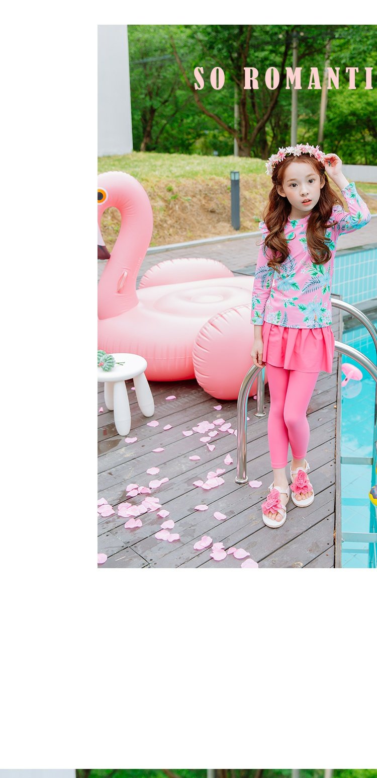 Mới Hàn Quốc nhập khẩu bộ đồ bơi bé gái UV thật dễ thương - Bộ đồ bơi của Kid đồ bơi cho be trai