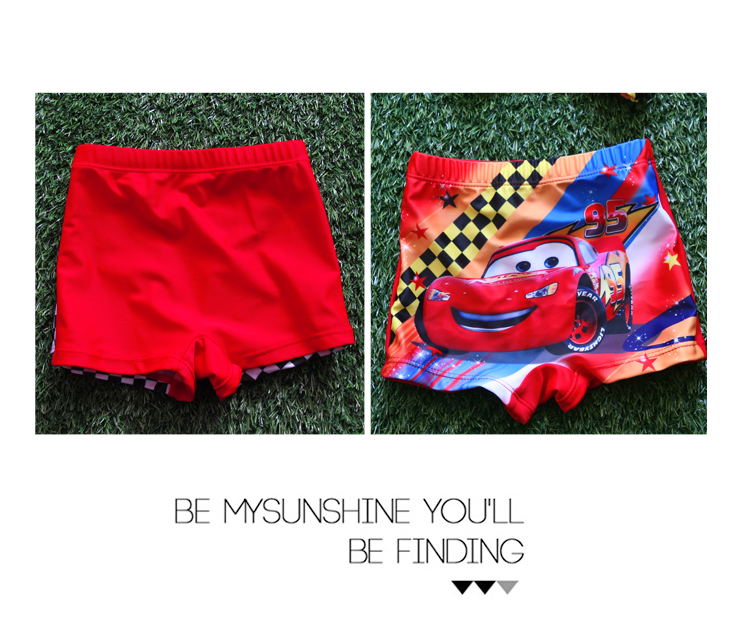 Quần bơi trẻ em mũ bơi bé trai quần bơi boxer quần bơi phim hoạt hình trẻ em bé bơi thân quần bé trai - Bộ đồ bơi của Kid do boi be gai
