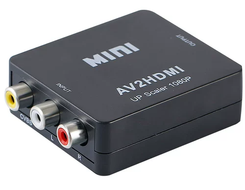 AV с HDMI Converter Connection RCA с турбиной HDMI с телевизионным дисплеем HD HDMI775C