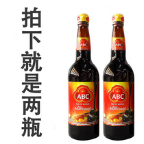 Indonesia original imported ABC sweet soy sauce soybean sweet sauce 620ml * 2 bottles