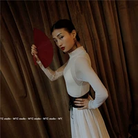 Белый топ подключения 【Нет подтяжных подвесков】