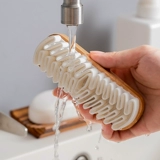 Туфли для кожаной обуви из натурального дерева, ластик, сапоги, щеточка, щетка