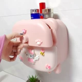 Креативная европейская стиль стена -мультипликационная коробка для мультипликационной коробки для туалета, накачанная коробка для тканей без удара туалетная бумага коробка для хранения