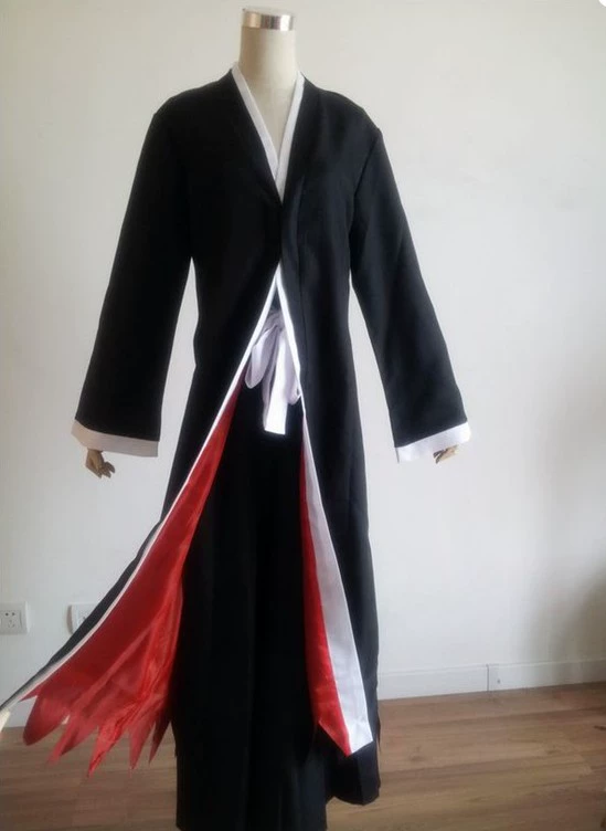 Grim Reaper cosplay anime cap-up cape Wanjie Cloak Kurosaki Ichiro áo choàng vành đai nam - Cosplay