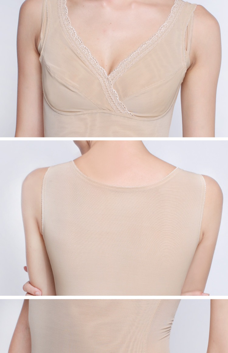 Luosmeier không cần mặc áo ngực, không có corset vòng thép, bộ sưu tập bên hông, bụng, mùa đông ấm áp và mùa hè mát mẻ do lot nu