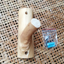 Peel solid wood adhesive hook clothes hook restaurant decoration wall adhesive hook entrance door tree branch adhesive hook homestay decoration adhesive hook