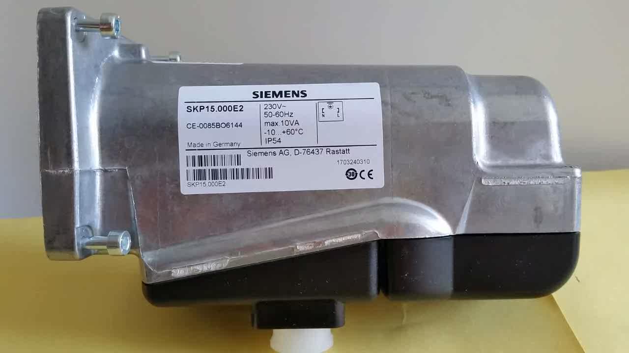 SIEMENS SIEMENS SKP15 003E1 BURNER ACCESSORIES GAS VALVE HYDRAULIC ACTUATOR