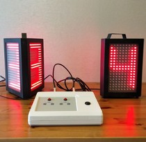 Team foul display LED electronic display sports competition single-sided double-sided three-sided foul display