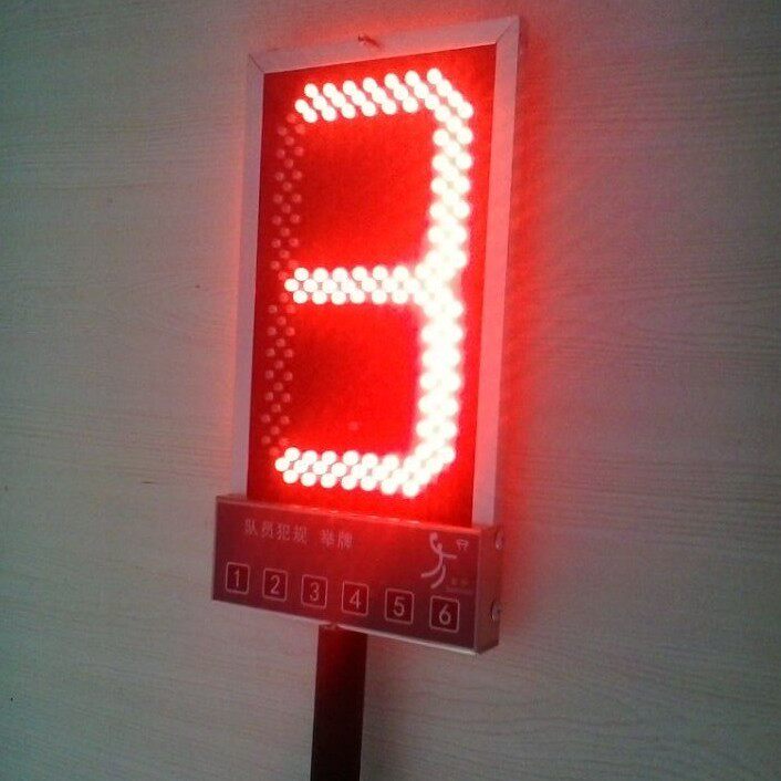 LED personal foul play double - sided display players foul