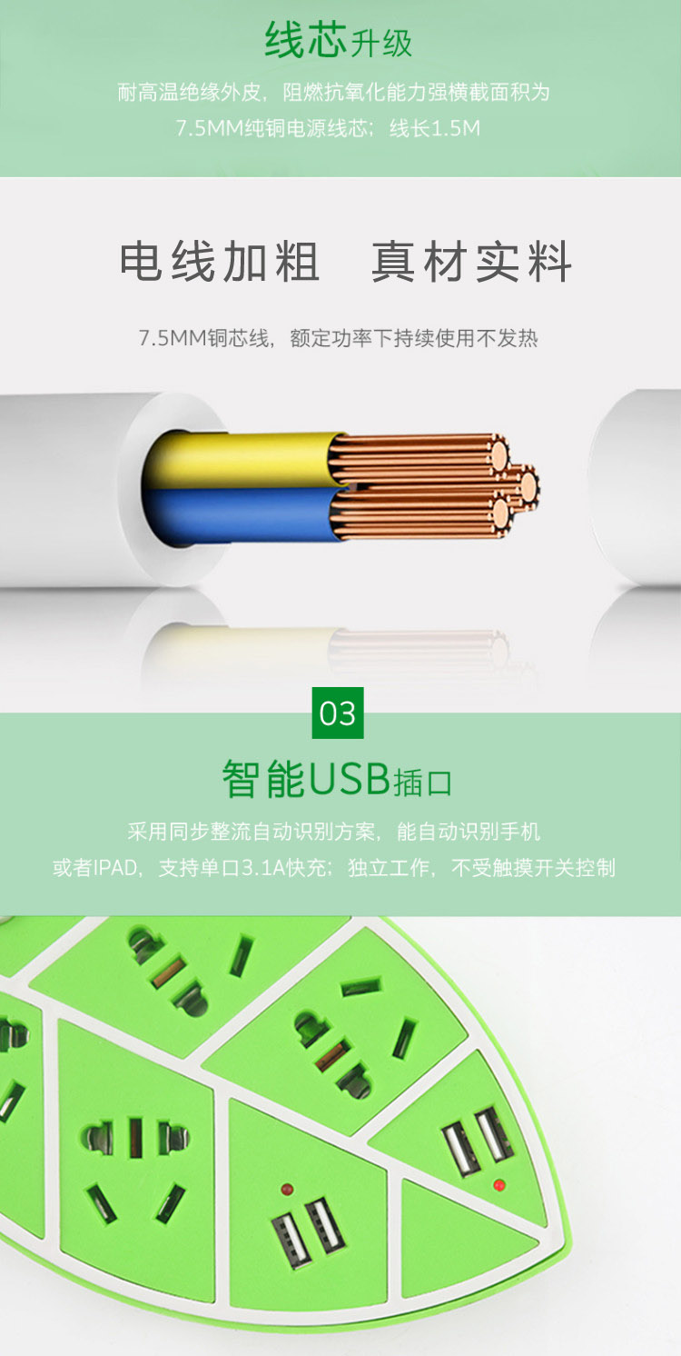 Lemon đĩa USB Strip bảng vá lỗi thông minh bảng hệ thống dây điện văn phòng dải quạt máy tính điện thoại sạc ổ cắm - USB Aaccessories quạt mini 12v