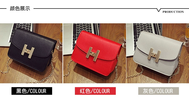 2018 mùa xuân và mùa hè phụ nữ mới của túi hình vuông nhỏ túi mini túi chuỗi túi ladies shoulder bag túi Messenger túi chéo nhỏ túi xách nữ giá rẻ