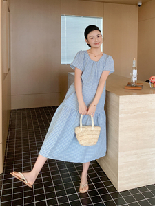 Zma Maternity Wear [Dress Set 50% off Clearance Collection] New Summer Style Long Dress for Pregnancy That Doesn'T Show 