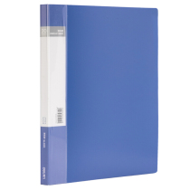 deli right-hand book 5002 A4 20 page documents loose-leaf containing book inserts bag archives folder insert page bag