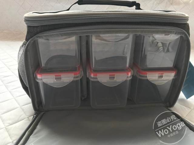 野餐包带饭保鲜健身餐盒带餐包便携便当包健美饭盒包加餐保温包