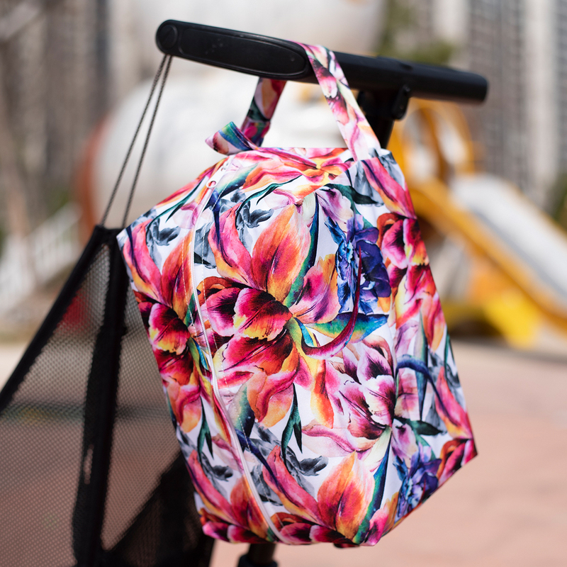 November New Baby Washable Bed Hanging Bag Bedside Storage Bag Portable Multifunctional Diaper Outing Bedside Organizer