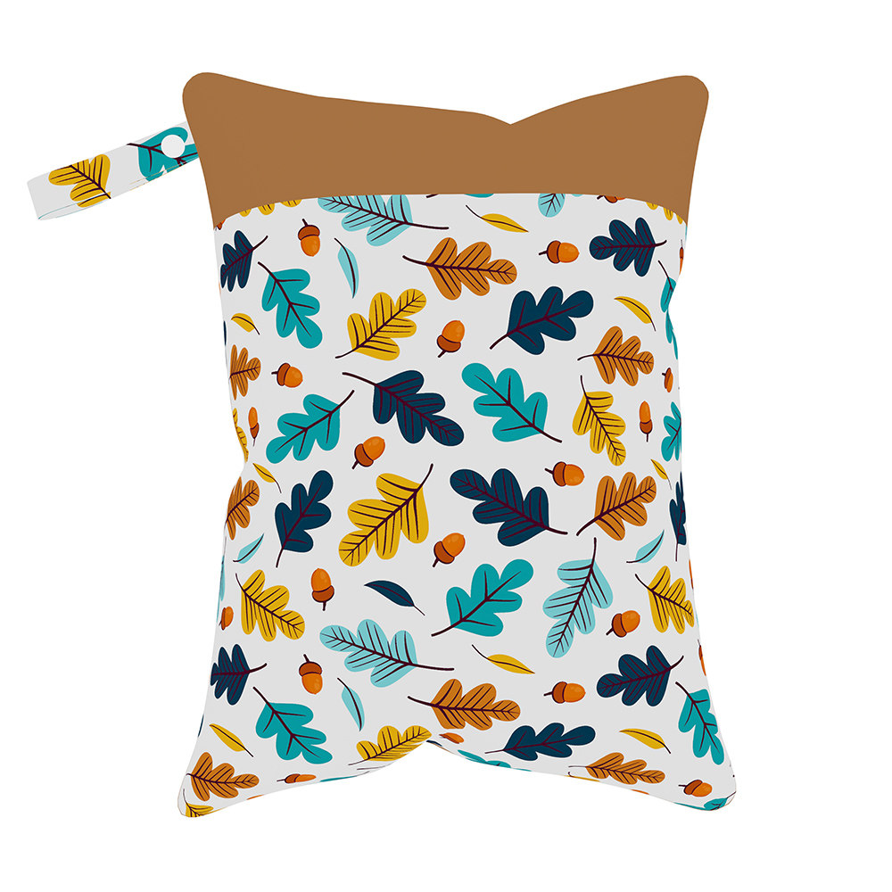 Diaper Bag Weet Bag Dry Wet Separation Bag Washable Dirty Bag Baby Diaper Special 30x40cm