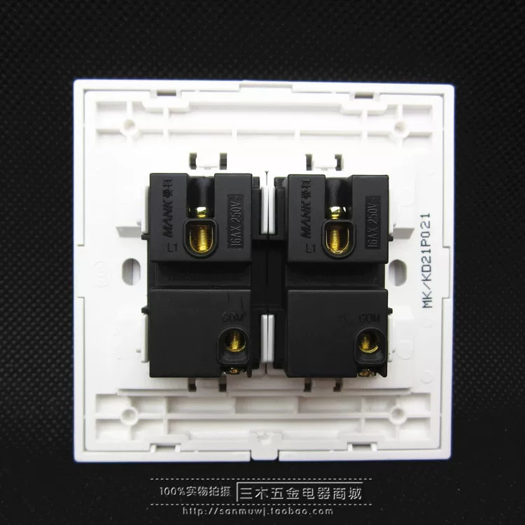 Manko switch socket Two switches, two Osaka switches, two single control switches J2000 series