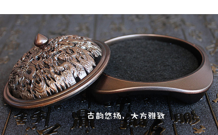 Đồng hương liệu lò đốt nhà hiện đại mới đốt nhang trang trí hợp kim kẽm phòng ngủ nghiên cứu phòng câu lạc bộ gỗ đàn hương trang trí phòng khách