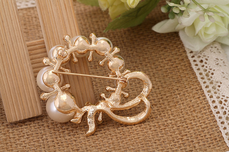 Broche femme en Zircon diamant - Ref 1173609 Image 6