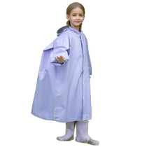 Childrens raincoat for boys middle and older children with schoolbags 2024 new full body poncho for primary school students going to school