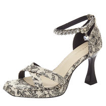 Daphne sandals womens summer 2024 new style thick heel national style with skirt temperament waterproof platform womens shoes high heels