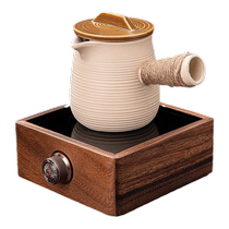 Xiangye walnut electric ceramic stove around the stove tea boiler tea stove household full set of jar teapot roasted milk teapot set