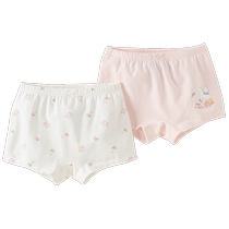 (Two-pack) David Bella girls underwear childrens boxer briefs 2024 new spring and autumn large children without PP
