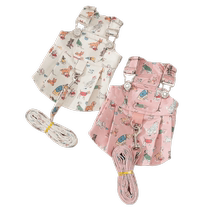 Small dog skirt spring and autumn thin Teddy pet Pomeranian small and medium-sized dogs Bichon cat clothes summer