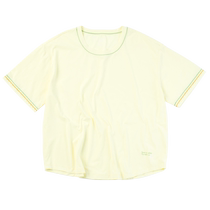 (Série Capsule Fête des Mères) Youlan Papier de Riz Séchage Rapide Brodé T-Respirant 24 Nouveau T-Shirt Adulte