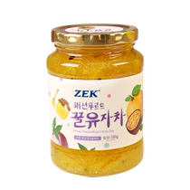 ZEK passion fruit grapefruit tea 580g Korean original imported fruit tea drink fruit tea honey jam drink