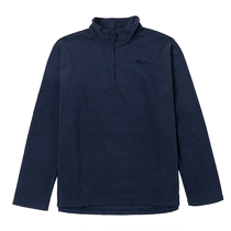 Jack wolfskin wolf claw polar fleece jacket mens sports top casual jacket 1709522-1010
