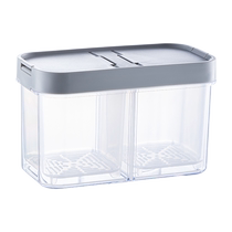 Taili Kitchen Onion Ginger Garlic Storage Box Frozen Onion Fresh Box Food Grade Packing Box Drain Refrigerator Sealing Box