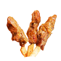 Mengjiameng fresh beef skewers barbecue skewers semi-finished products 300g*2 skewers outdoor air fryer barbecue ingredients