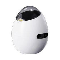 Han Dynasty Lius egg-shaped trash can home living room with cover bathroom toilet kitchen bedroom high appearance 2024 new