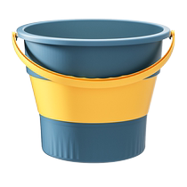 Fois Geely Portable Foldable Bucket Fishing Bucket Travel Home Plastic Bucket Outdoor Thickening Small Car Wash Bucket