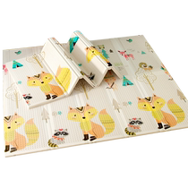 Leti crawling mat double-sided XPE1CM thickness foam floor mat 1 baby folding crawling mat 200*180*1CM