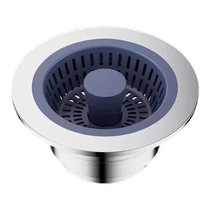 Kitchen sink drain plug sink drain plug accessories anti-odor bouncing core filter artifact