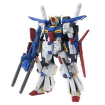 Bandai MG 1 100 ZZ Gundam VER KA card version Gundam assembled model