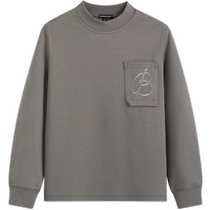 (Chivalry) Bala high-end boys long-sleeved shirt 2023 autumn and winter new high-quality cotton versatile