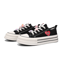 CHARLES JANGS HAPPY HEART Charles heart summer fashion shoes versatile casual canvas shoes