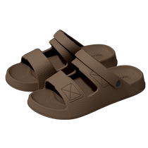 Aokang mens sandals for outer wear summer beach 2024 new sports non-slip dad driving travel sandals for men