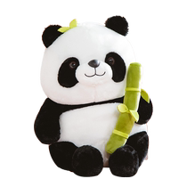 Цветы Цветы Бамбуковая Бочка Panda Panda Paparazzi Кукла Plush Plush Toy Simular Imulation Cub Size