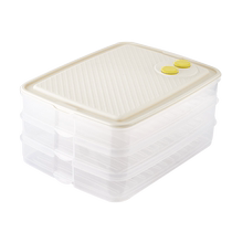 Cui Dahuang dumpling box kitchen refrigerator household food-grade quick-frozen frozen special sealed fresh-keeping storage box